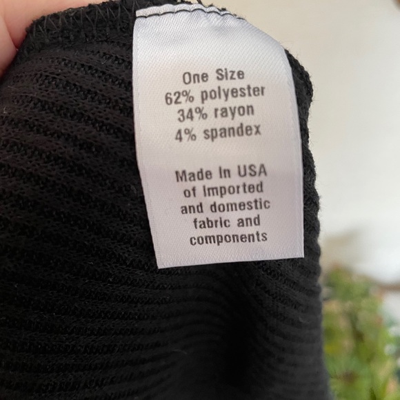 Black square neck brandy Melville dress - Picture 6 of 7